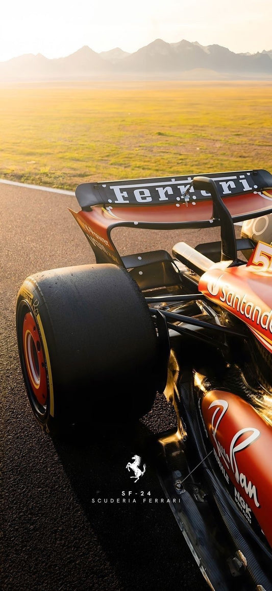 F1 Ferrari print by Ninstar!